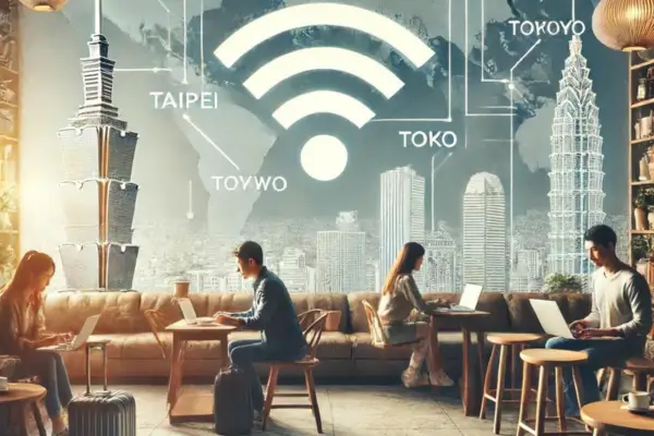 Guias de Cafés com Wi-Fi Forte em Cidades Asiáticas